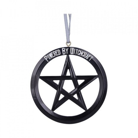 Decoratiune cu agatatoare pentagrama Powered by Witchcraft 7 cm