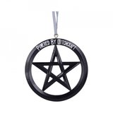 Decoratiune cu agatatoare pentagrama Powered by Witchcraft 7 cm